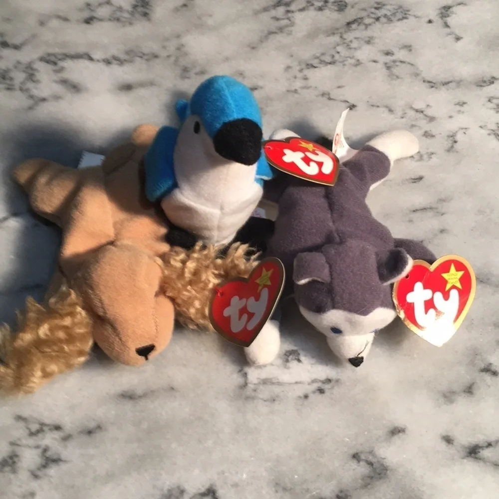 Three McDonald’s Teenie Babies